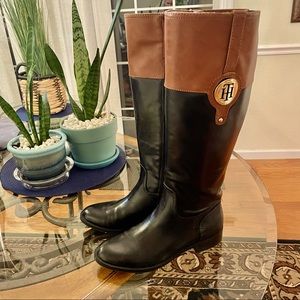 Tommy Hilfiger Leather Boots